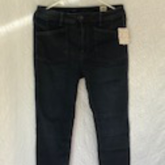 Free People Ivy Mid Rise Released Hem Skinny Jean - Picture 5 of 10